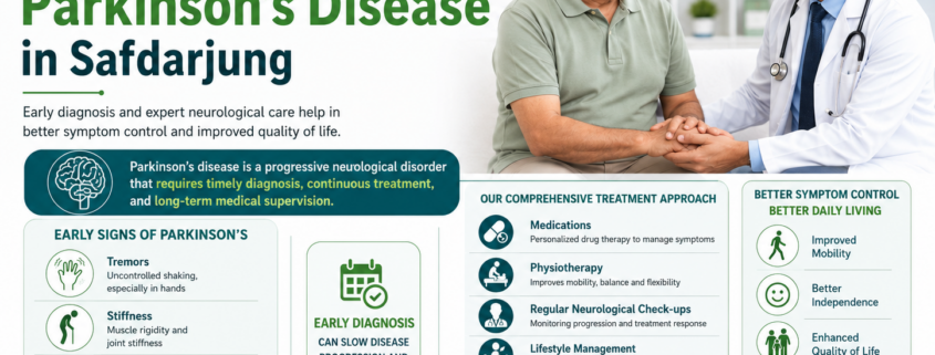 best treatment for Parkinson’s disease in Safdarjung